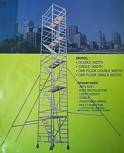 scaffolding aluminium